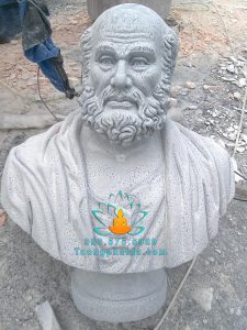 Tuong chan dung bang da tu nhien dep 2 master