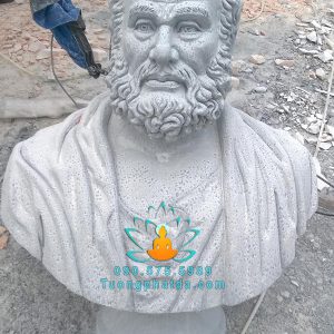 Tuong chan dung bang da tu nhien dep 2 master